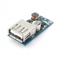 DC 0 9 5V to DC 5V Voltage 600mA USB Electronic Step Up Boost Module Deep Blue