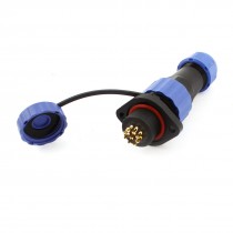 SD16 16mm 9 Pin Flanged Waterproof Aviation Connector Plug Socket IP68