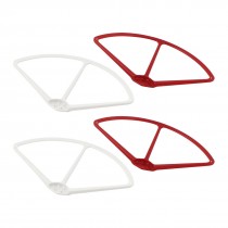 2 Sets 9inch Propeller Prop Protecting Guard Bumper Red White for DJI Phantom 2