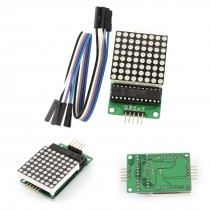MAX7219 Dot LED Matrix Display MCU Control Module DIY Kit for Arduino