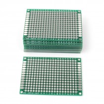 10 PCS FR4 Two Side Prototype PCB Bread board Tinned Universal 40x60mm