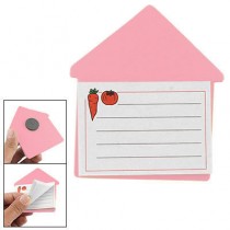Magnetic Pink Arrow Shaped Board 40 Pages Memo Note Pad