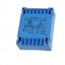 Epoxy Resin SEALED Encapsulated Power Transformer 3 5VA