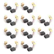 20 Pcs Gray Power Tool Replacement Motor Carbon Brushes 10mm x 8mm x 5mm