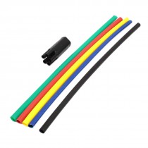 5pcs 1KV 10 16MM2 Heat Shrink Tubing Wrap w 5 Cores Cable Terminal Breakout Boot