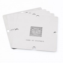 5pcs 80x80mm Rework BGA Reball Universal Stencil Template for ATI 216-0728018
