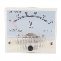 AC500V Analog Panel Voltage Meter Voltmeter 85L1 AC0 500V 64x56mm
