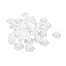 30pcs 12mmx2mm 90 Degree Steering Dual Reduction Crown Motor Gear for DIY Toy