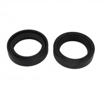 2pcs 30x40x10mm Black Rubber Double Lip Skeleton Shaft TC Oil Seal