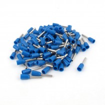 100 Pcs Wire Crimp Connector Terminal Insulated Ferrule Blue E7508 20AWG 0 75MM2