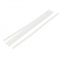 5 Pcs 7mm Diameter 27cm Length Crafting Models Plastic Hot Melt Glue Stick
