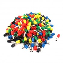 300pcs AWG12 Wire Copper Crimp Connector Insulated Ferrule Pin Cord End Terminal