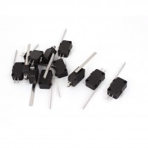 12 Pcs 2" Long Straight Hinge Lever Micro Limit Switch KW8 No AC DC 125V 250V