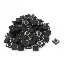 80 Pcs SMD 4pin Momentary Push Button Tactile Tact Switches 12x12x5mm