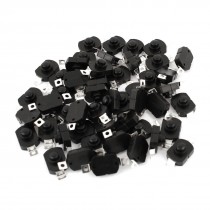 50 Pcs 2 Pin Self Locking Push Button Tactile Tact Switches 17x12x10mm