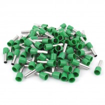 100 Pcs Wire Crimp Connector Terminal Insulated Ferrule Green E6012 10AWG 6MM2