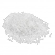 4 8mm Female Spade Connector Terminal PVC Insulated Sleeve Boot Clear 750 Pcs