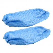 Pair Blue Striped Anti Static Oversleeve Sleevelet