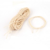 15 Pcs 1M Long 1mm Inner Dia PVC Fiberglass Insulating Sleeving Sleeve