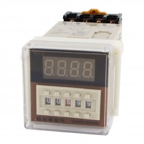 AC DC12V 8 Pin 0 01S 99H99M LCD Display Timer Delay Time Relay DH48S 1Z w Socket