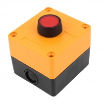 AC 660V 10A LA39 Red Cap Momentary Push Button Switch Station Control Box