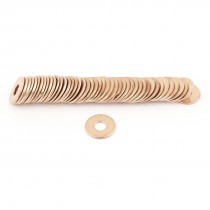 50pcs 7mmx18mmx1 5mm Copper Crush Washer Flat Ring Gasket Fitting