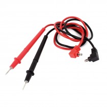 2pcs 4mm Banana Plug Multimeter Test Lead Probe Tester Wire Cable Red Black 83cm