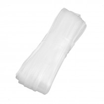 15mm Diameter Clear Polyolefin Heat Shrinking Tube 10M 32.8ft
