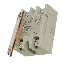 SSR-25DA 4-32V DC Input 24-380V AC Output 25A Solid State Relay