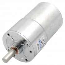 37mm Dia Permanent Magnetic Planet Gear Box Motor 100 RPM DC 24V 160mA