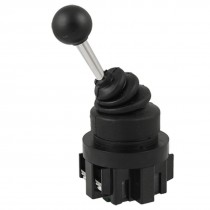 AC 600V Black 2 Directions Self-locking Type Monolever Switch