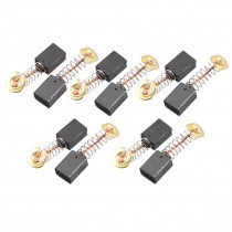10 Pcs Electric Motor Spring Coil Carbon Brushes 15/32" x 9/25" x 15/54"