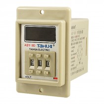AC 380V Power ON Delay Timer Time Relay 1-999 Minute 8 Pin ASY-3D