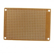 Universal Prototype PCB Print Circuit Board 73mm x 50mm Copper Tone