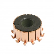 10mm x 18.9mm x 10.5mm 12 Tooth Copper Shell Electric Motor Commutator