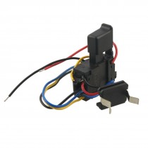 Black 7.2-24V DC 12A Electric Tool Spare Part Charge Speed Switch