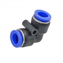 10 to 10mm L Connector Push In Round Pneumatic Fittings