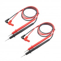 2 Pair 4mm Banana Plug 31.9" Long Multimeters Meter Probe Test Lead
