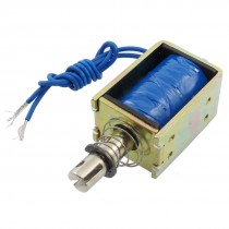 0.2Kg Holding Force Push Type Solenoid Electromagnet DC 12V 1A