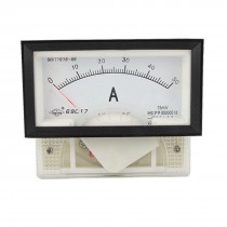 69C17 DC 0-50A 2.5 Class Analogue Ammeter Current Meter