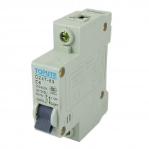 Single Pole 6A Rated Current Miniature Circuit Breaker