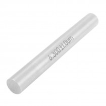 Hole Measuring 6.3mm Diameter Pin Gauge w Plastic Cylinder Case