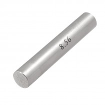 Hole Measuring 8.56mm x 50mm Pin Gage Gauge w Plastic Cylindrical Box