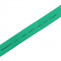 2M Long 12mm Dia Ratio 2:1 Heat Shrinking Shrinkable Tube Tubing Green