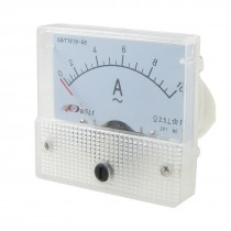 AC 0-10A Analog Ammeter Current Panel Meter Gauge Tool