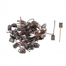 50 Pcs Massage Device Electric Motor Carbon Brushes 4.1 x 6 x 9.5mm