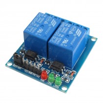 DC 5V 2-Channel Optocoupler Driver Relay Module for PIC ARM DSP AVR
