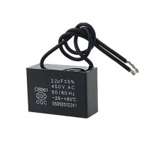 450V 2.2uF Polypropylene Film Motor Running Capacitor Erqts