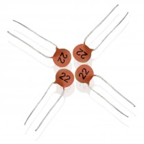 30 x 22pF DC 50V Low Voltage DIP Ceramic Disc Capacitor