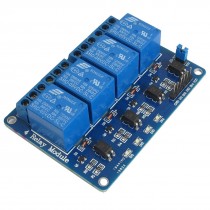 5V 4-Channel PLC Relay Module Borad for 51 AVR ARM Electronic